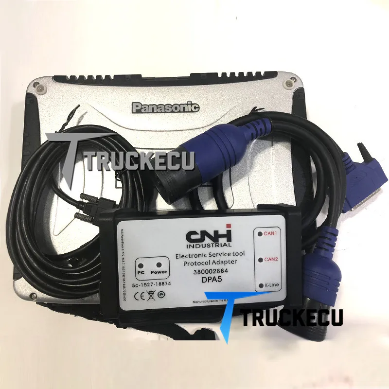 CF19 ноутбук + CNH EST электронный инструмент обслуживания dpa5 V9.0 инженерный уровень