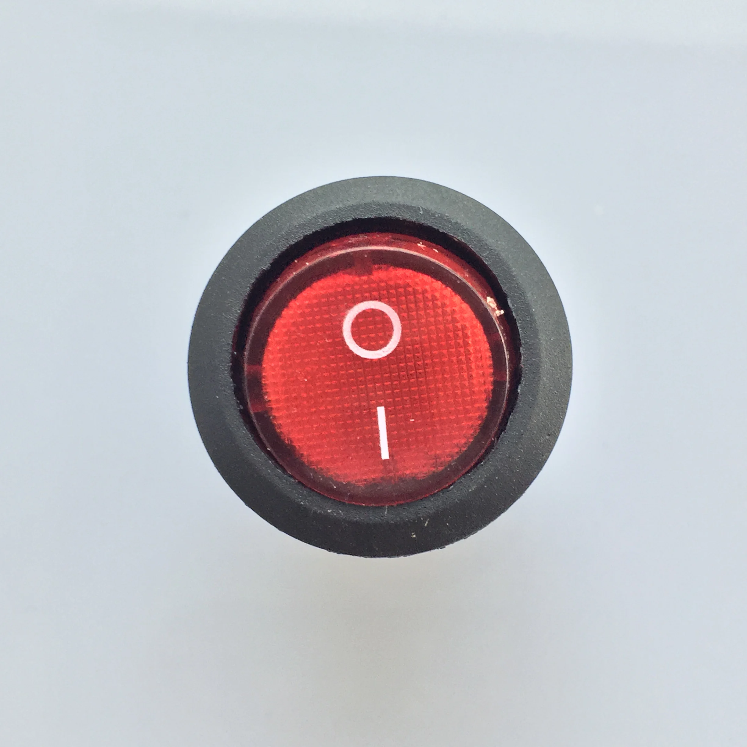 1pc J196Y Red Round Toggle Switch with Light on it Two Files Three Lead Foot DIY Circuit Making High Quality On Sale | Обустройство