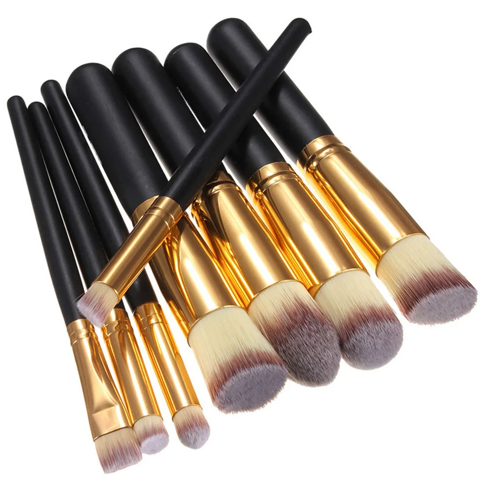 Pro 8 шт./компл. набор кистей для макияжа Maquiagem Beauty Foundation Пудра Тени век Косметика
