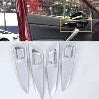 car accessories interior decoration lhd abs side inner door handle cover for mitsubishi eclipse cross 2018 car styling