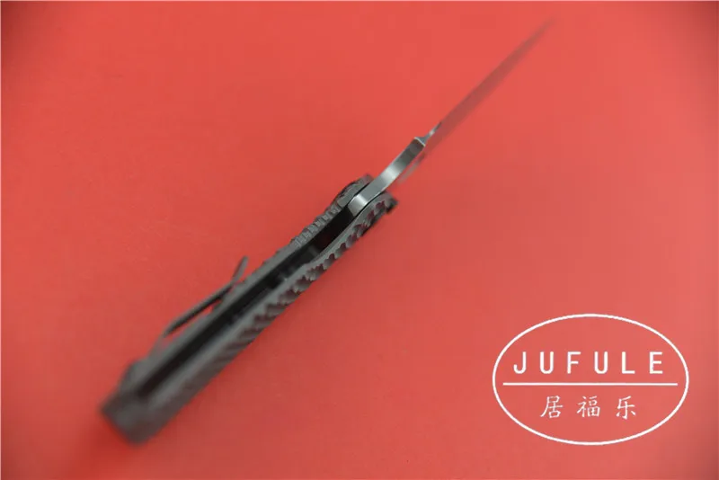 JUFULE YIDU SMF Folding D2 blade Titanium handle Copper washer outdoors utility fruit Knives EDC Tools | Дом и сад