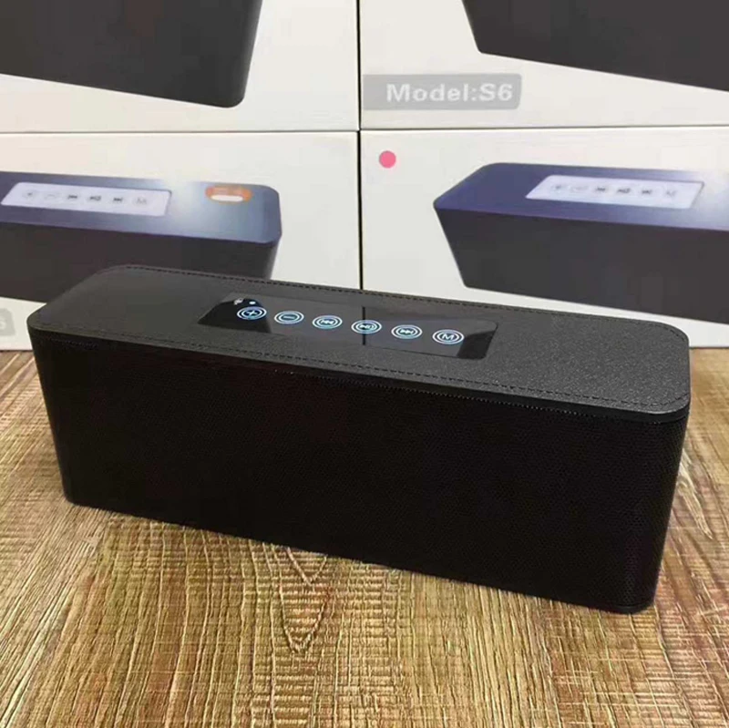 Беспроводной Bluetooth колонки с звукового давления двойной динамиков диафрагмы