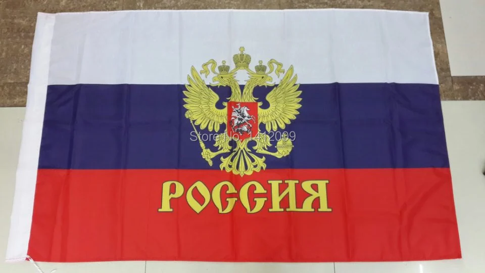 Бесплатная доставка 90*150 см висящий российский флаг славянский Национальный