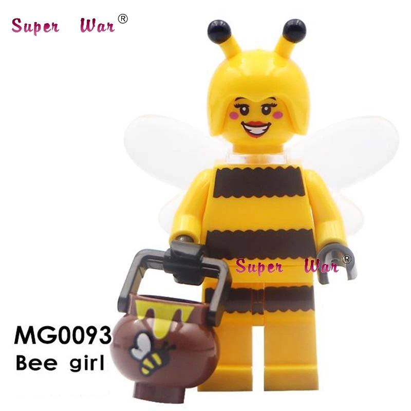 MG0093 Одиночные строительные блоки мультфильм пчела девочка Дейзи утка Тинкер Белл Минни ссылка игры игрушки для детей - Цвет: MG0093
