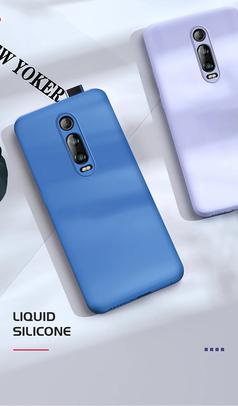 Для Red mi K20 Note 7 8 Pro Чехол Ультра тонкий Силиконовый противоударный чехол для Xiaomi mi 9 Note 10 CC9 Pro 9T красный mi 7A 8A чехол