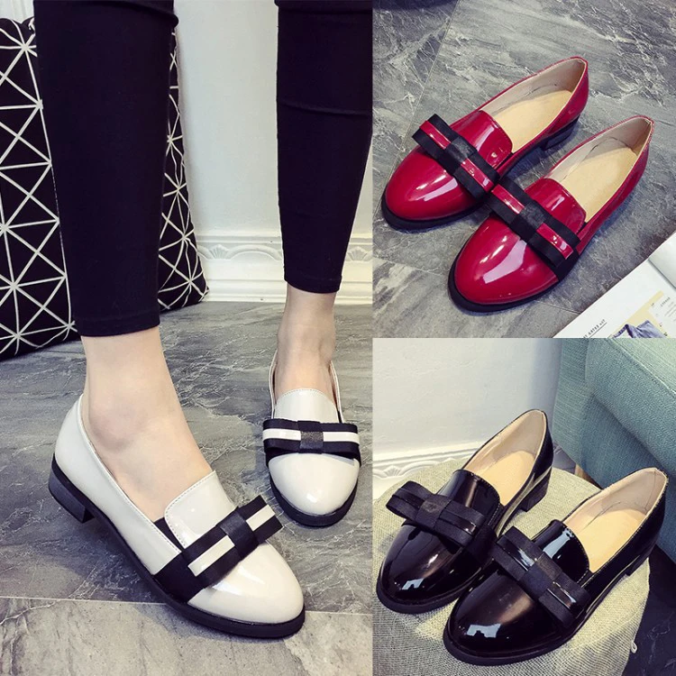 Мода Квартиры Женская Обувь Женские Балетные Туфли Весна и Осень Случайные