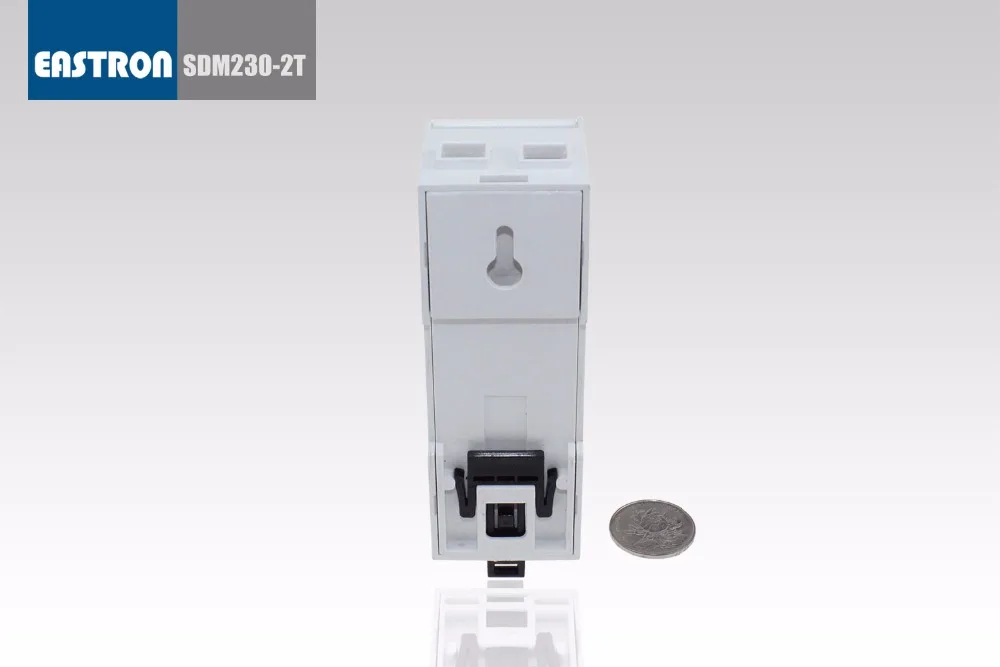 SDM230-2T MID одиночный фазовый измеритель энергии, 220/230 V, Pulse/выходом Modbus, RS485, дистанционного общения с AMR/scada-системы, средней длины
