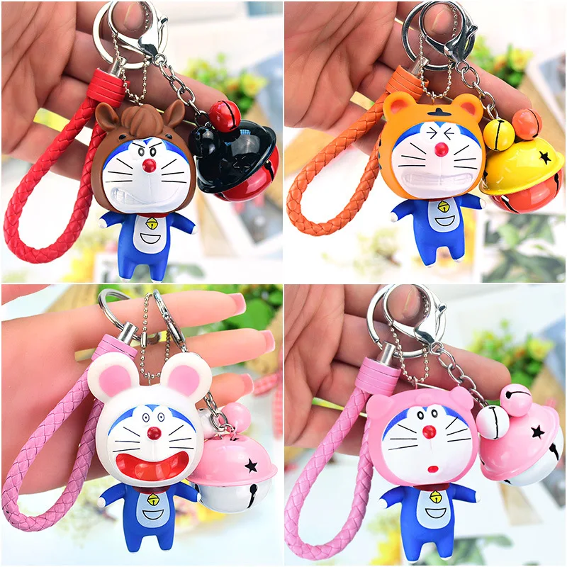 Брелок Doraemon с 3d-знаком зодиака брелок в виде собаки женский кожаный ремешок