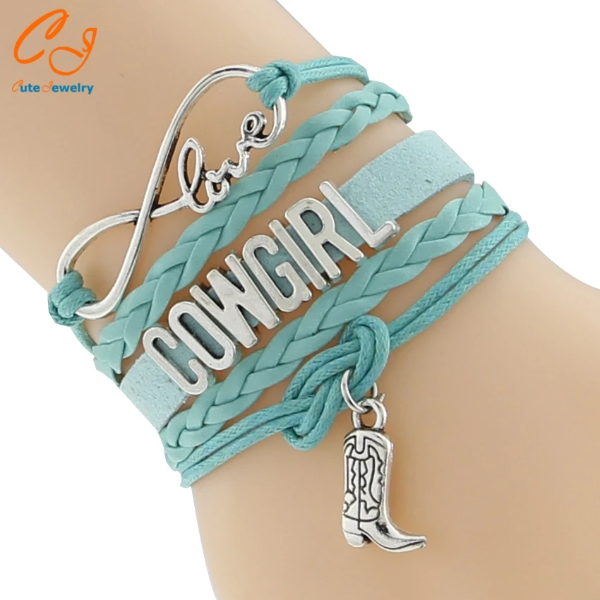 Лидер продаж бесконечность любовь цепочка ювелирное изделие ковбойские