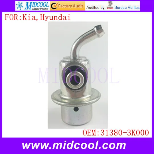 Новый регулятор давления для впрыска топлива использования OE NO. 31380 3K000 Hyundai