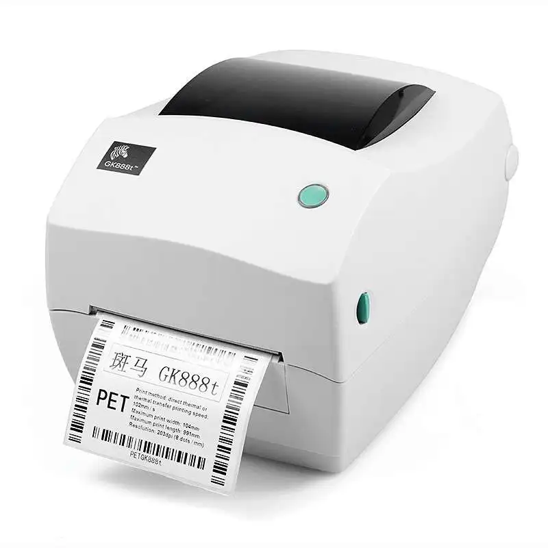 Zebra TLP2844 200 точек/дюйм настольный принтер Экспресс-Этикетка термопринтер