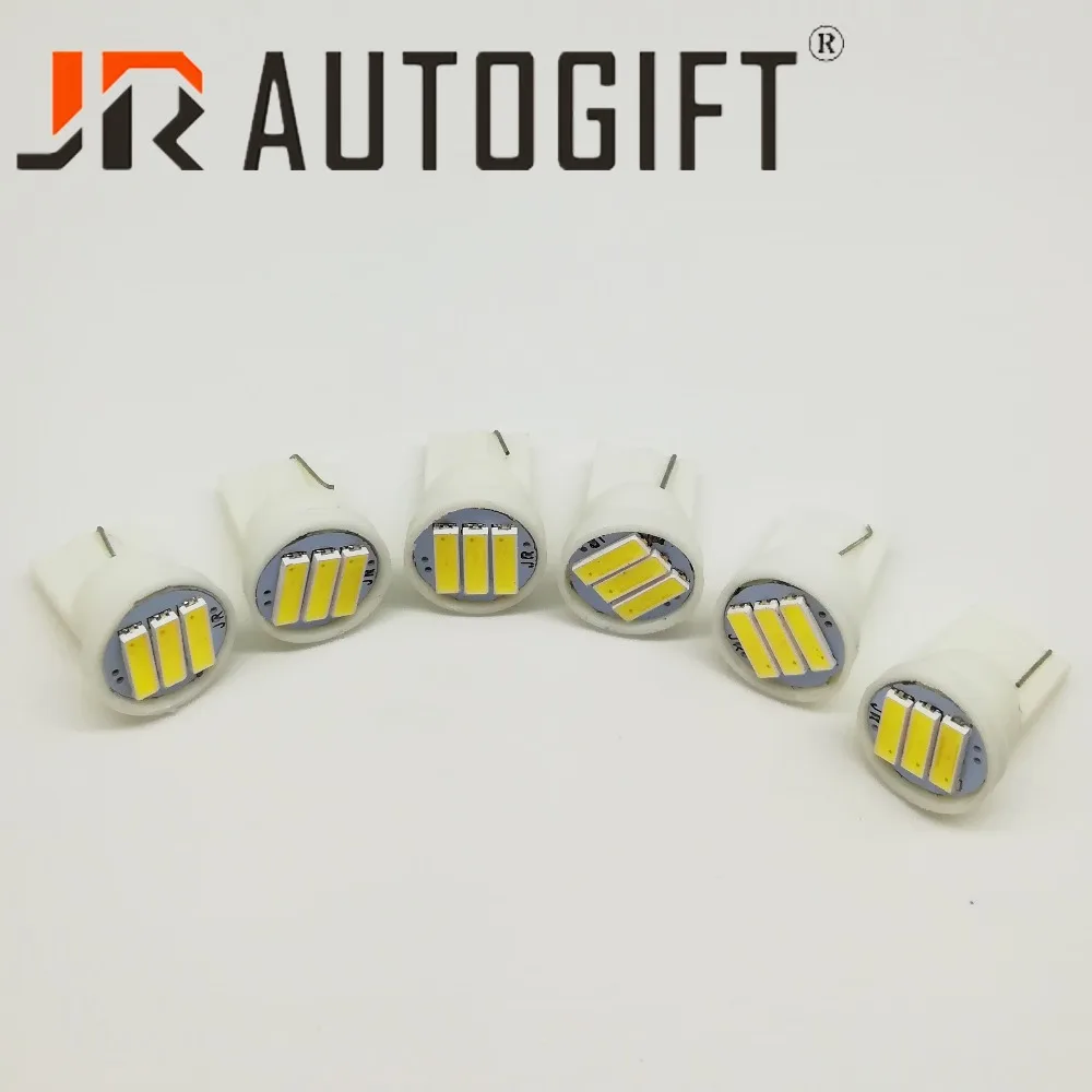 Автомобильный Стайлинг 4 шт./партия 194 W5W светодиодный T10 3SMD 7014 7020 Замена номерного знака Лампа свет 12 В/24 В