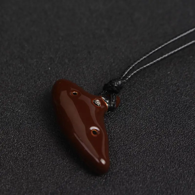 The Legend of Zelda Cosplay Ocarina Classical Mini Ocarina Music Instrument Bright Glaze Pottery Woodwind Instrument Gift