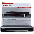 Сетевой видеорегистратор Hikvision, 4816 портов, DS-7604NI-K1 каналов, NVR с 12 портами SATA, plug  play, NVR, H.265, DS-7608NI-K24P, DS-7616NI-K28P,16P