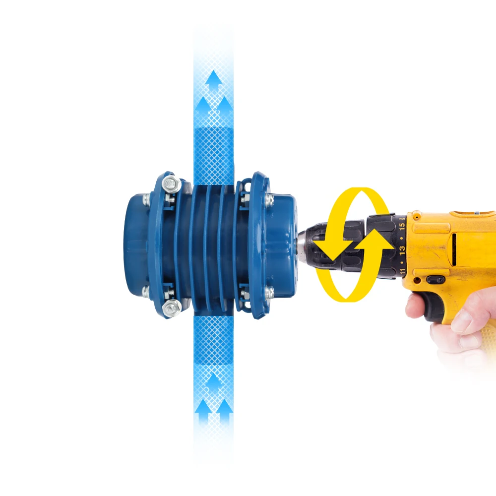 Сверхмощный самовсасывающий ручной электрический бурильный водяной насос