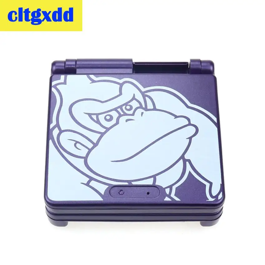 Cltgxdd мультфильм полный корпус оболочка замена для nintendo Gameboy Advance SP для GBA SP игровая консоль чехол - Цвет: M