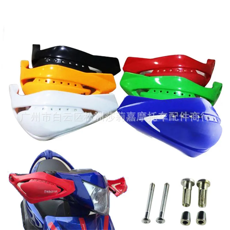 

6 colors Motorcycle Handguards Protector LED Light motocross hand guard moto hand cover falling protection motorcycle handguard