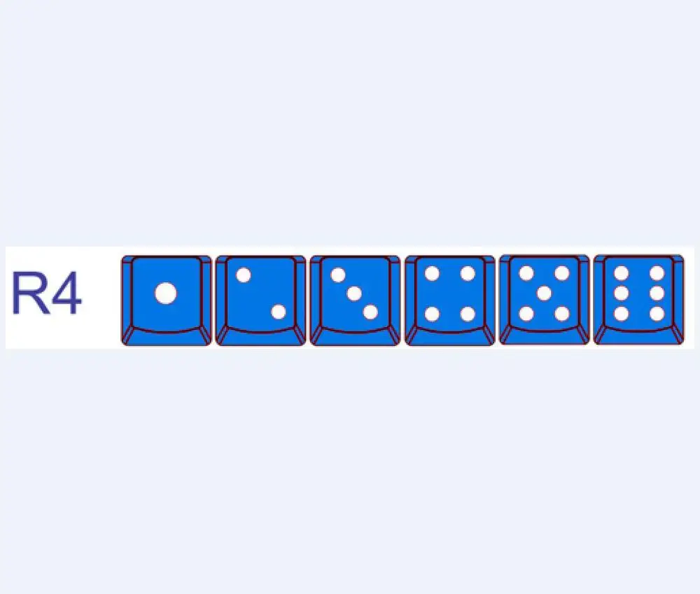 6 Key Poker Blue x1 Taihao прозрачный кубический abs doubleshot колпачки для diy игровой механической клавиатуры покер 6 ключей, высокое качество - Цвет: 6 Key Poker Blue x1
