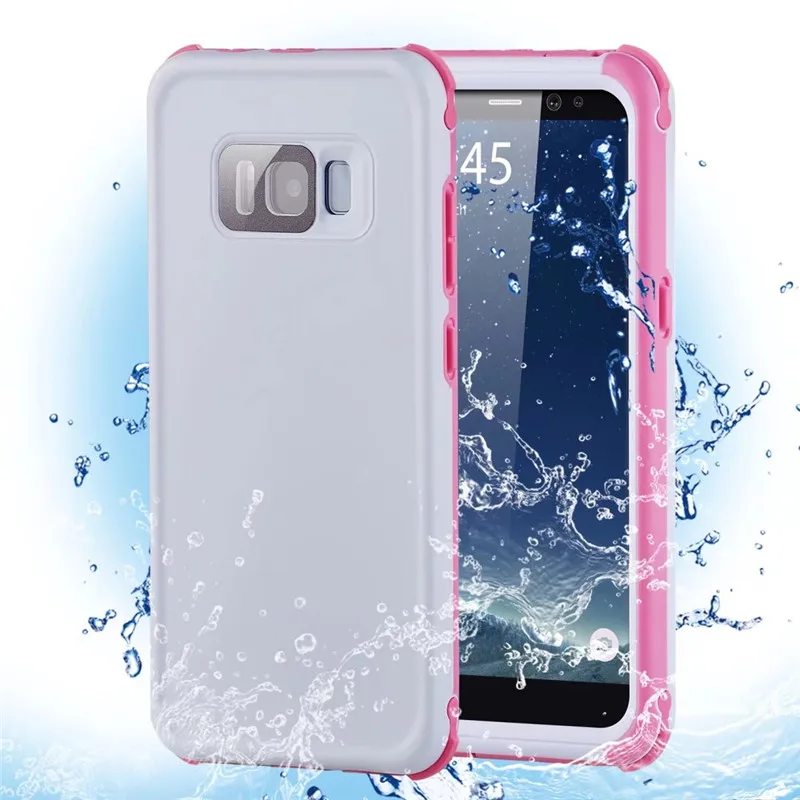 

Wholesale IP68 Waterproof Case for Samsung Galaxy S8 Plus Water proof Cover Drop SnowProof Swim Diving Phone Case for Galaxy S8