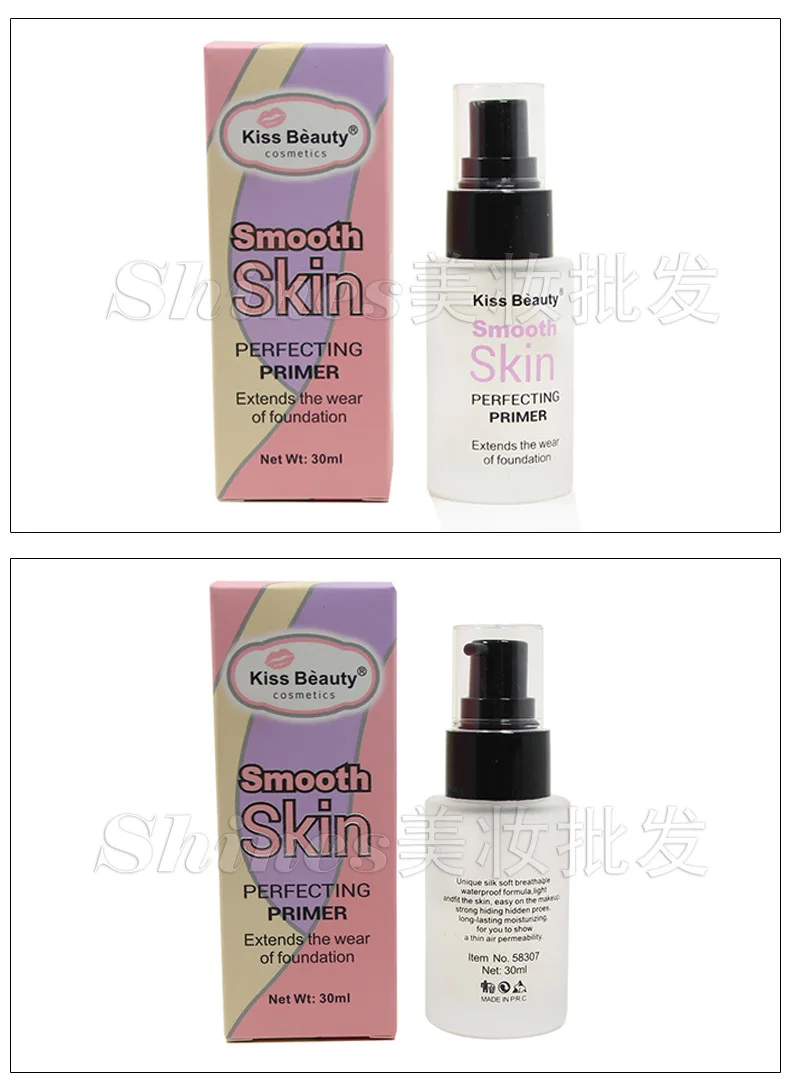 Праймер увлажняющее средство для макияжа Kiss Beauty Face макияж долговечная гладкая