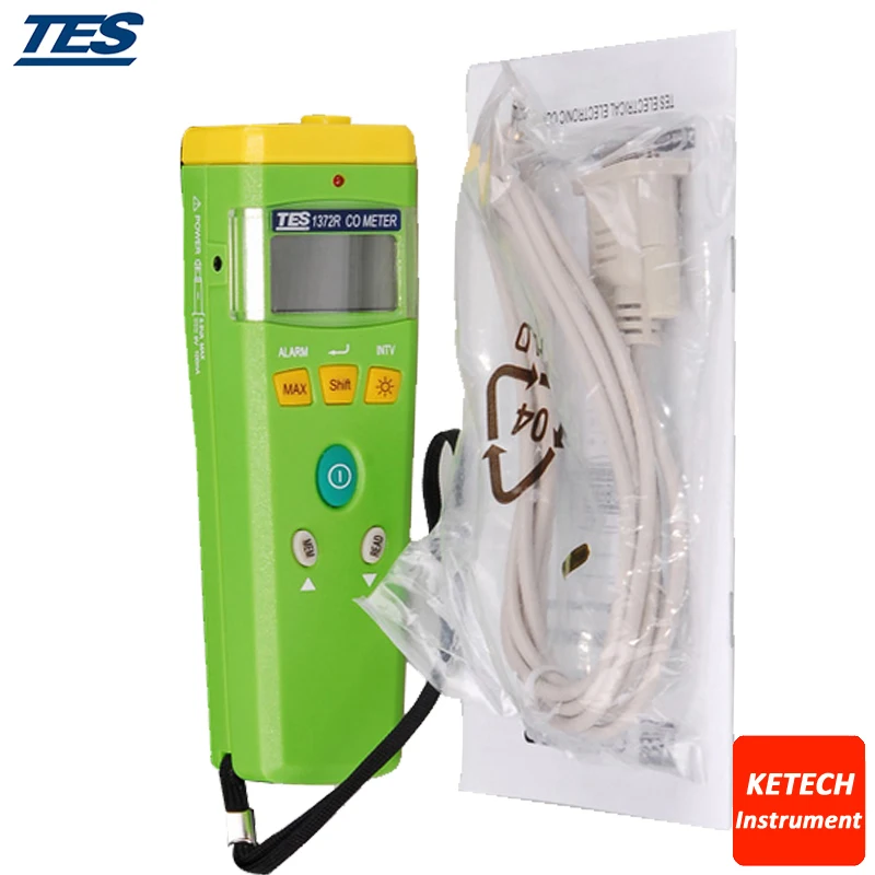 

Портативный анализатор углекислого газа TES1372R RS232