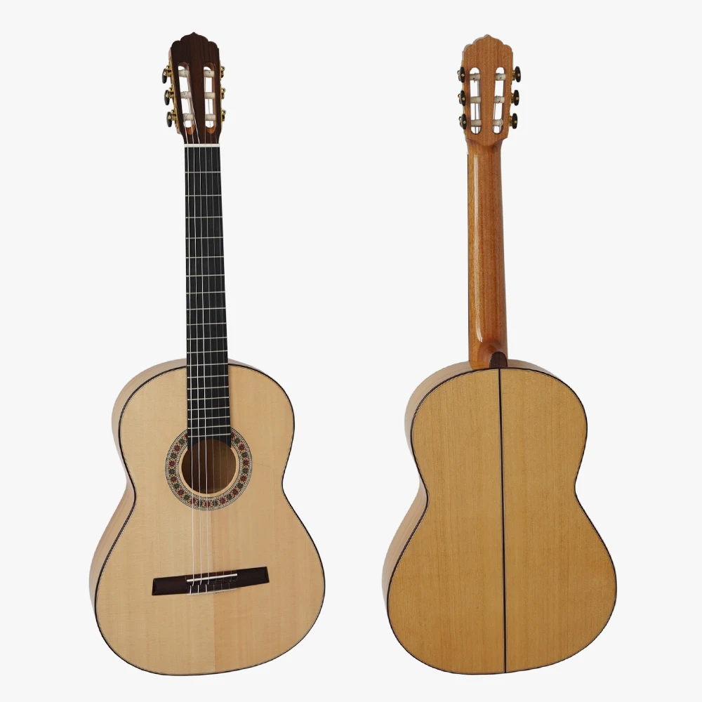 Aiersi бренд все твердые испанский Cypress Flamenco Гитара s 100% ручная работа винтажная