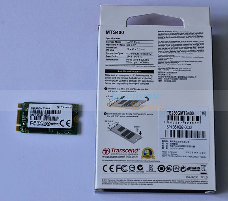 Transcend mts400 m.2 ngff ssd 128 ГБ 256 sata iii ноутбук настольных твердотельных накопителей |