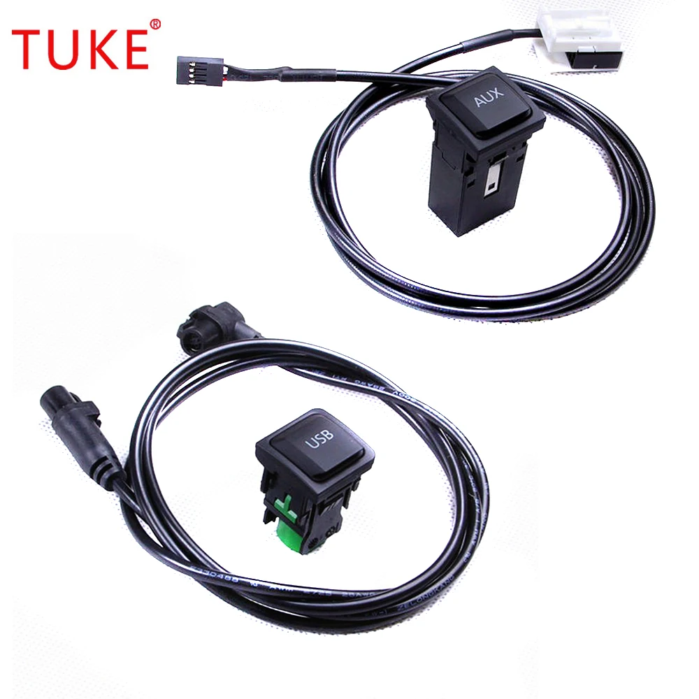 TUKE RCD510 + 310/315 OEM VW AUX для переездов на работу с кабелем металлический кабель Golf MK6