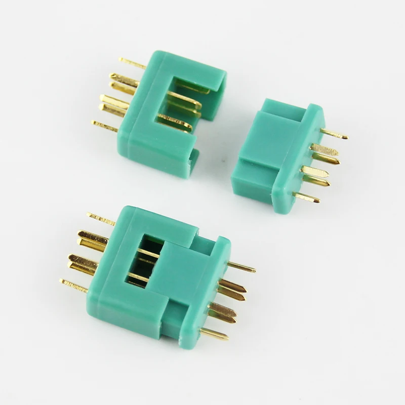 10 пар MPX разъем штекер 24K позолоченный штырь 40Amp Радиоуправляемый аэромайзер