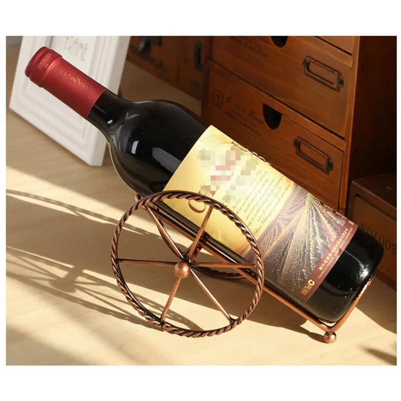 Высококачественная ручная обшивка винные стойки Декор дисплей домашние