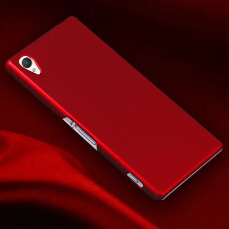 Для Sony Xperia Z1 L39H C6902 C6903 C6906 матовый Резина Матовая Жесткий чехол для телефона капот