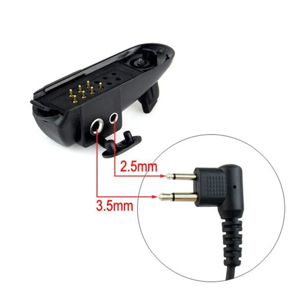 Аудиоадаптер для Motorola GP328 GP340 PTX760 PRO5150 на GP300 GP88S Ham рация 2pin Jack 3 5 мм/2 мм 10 шт.|adapter