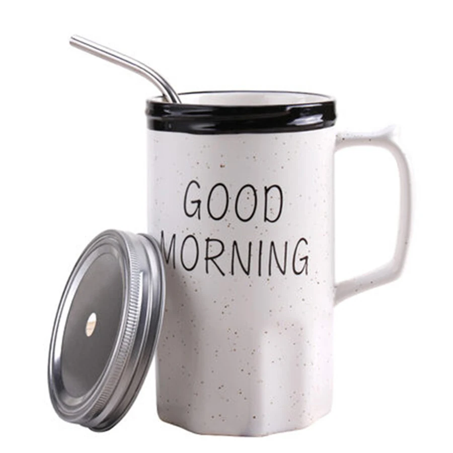 Кофейные кружки Mrs креативные для путешествий с соломой кружка Львом