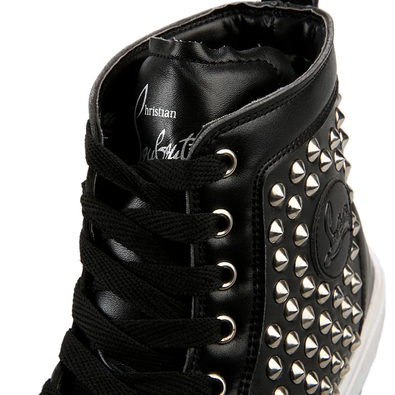 ГОРЯЧАЯ 2016 дизайнер бренда заклепки мужчины квартиры обувь 4 цвета мода плоские