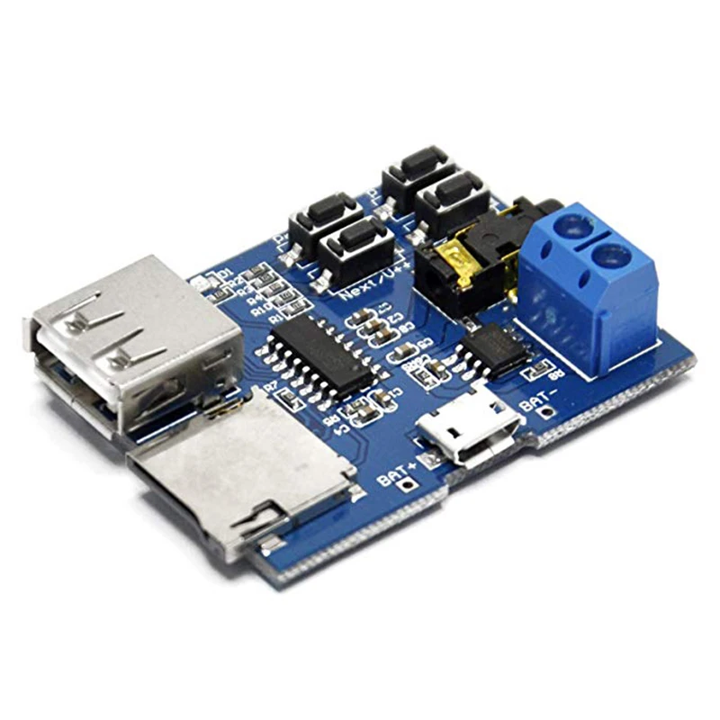 Aokin TF карта u-диск MP3 формат Плата декодера Mirco USB Порты и разъёмы Расшифровка усилителей модуль аудиоплеера 3,7-5,5 V
