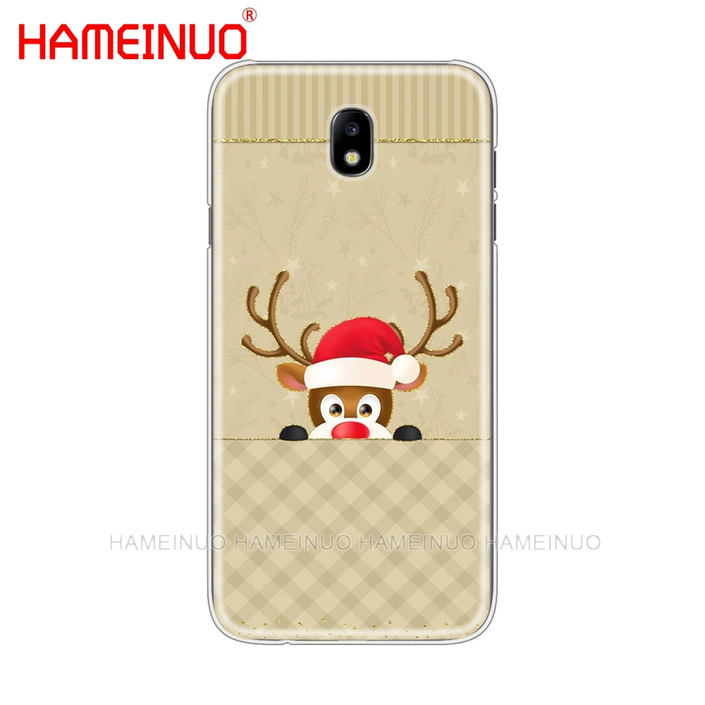 HAMEINUO милый новогодний чехол для телефона с рождественским оленем Samsung Galaxy J3 J5 J7 2017