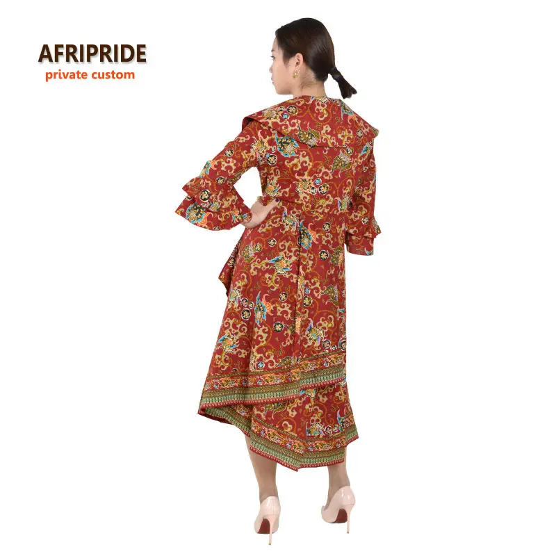 Африканские стили осенние плиссированные платья для женщин robe femmes africaine одежда