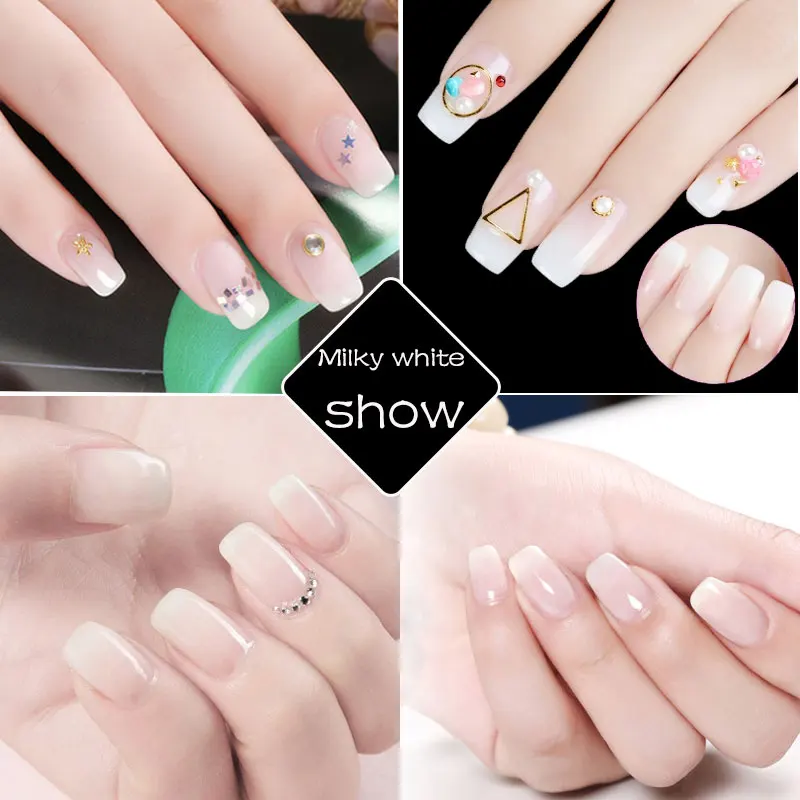 Lghzlink 8ML Nude Color Series Nail Gel Soak Off UV Polish Set LED Long Lasting Art Decoration For Manicure Design | Красота и