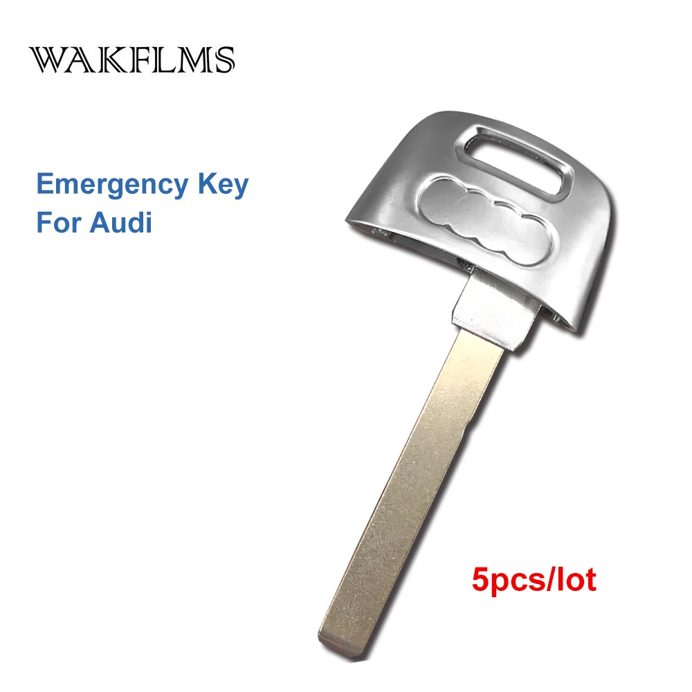 5 шт. Аварийный ключ автомобильный Сменные аксессуары для Audi 8W0959754AG 8W0959754AN 4M0754AA