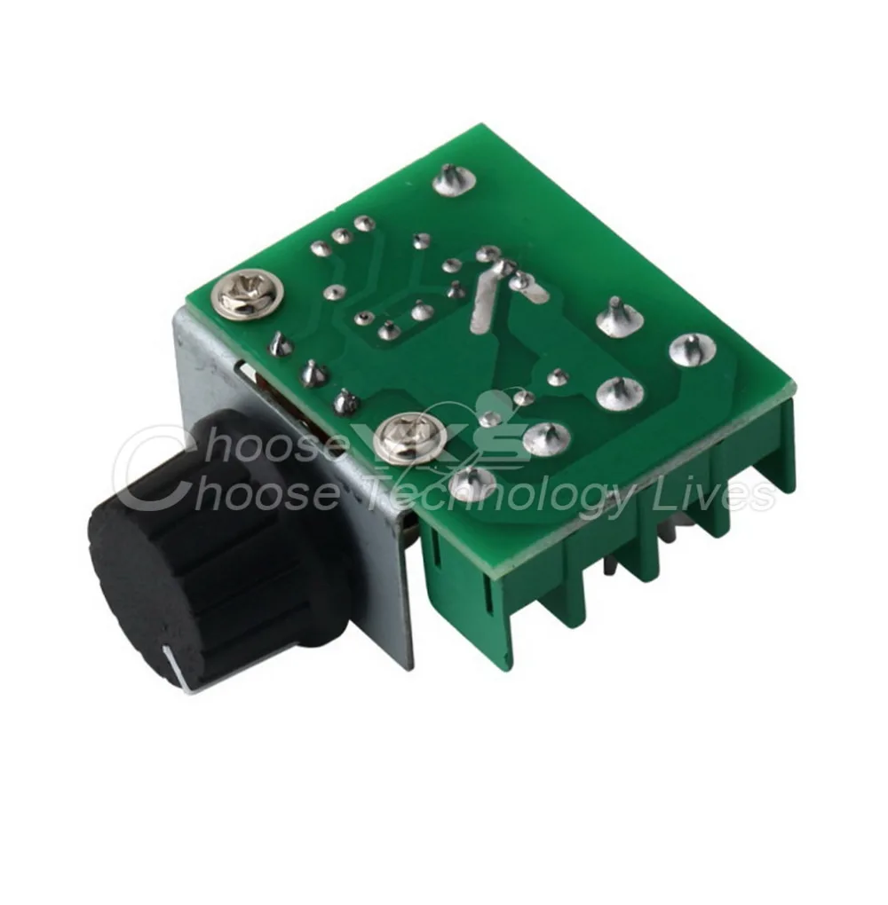 1Pcs 220V 2000W Speed Controller SCR Voltage Regulator Dimming Dimmers Thermostat Drop ship Top Sale | Обустройство дома