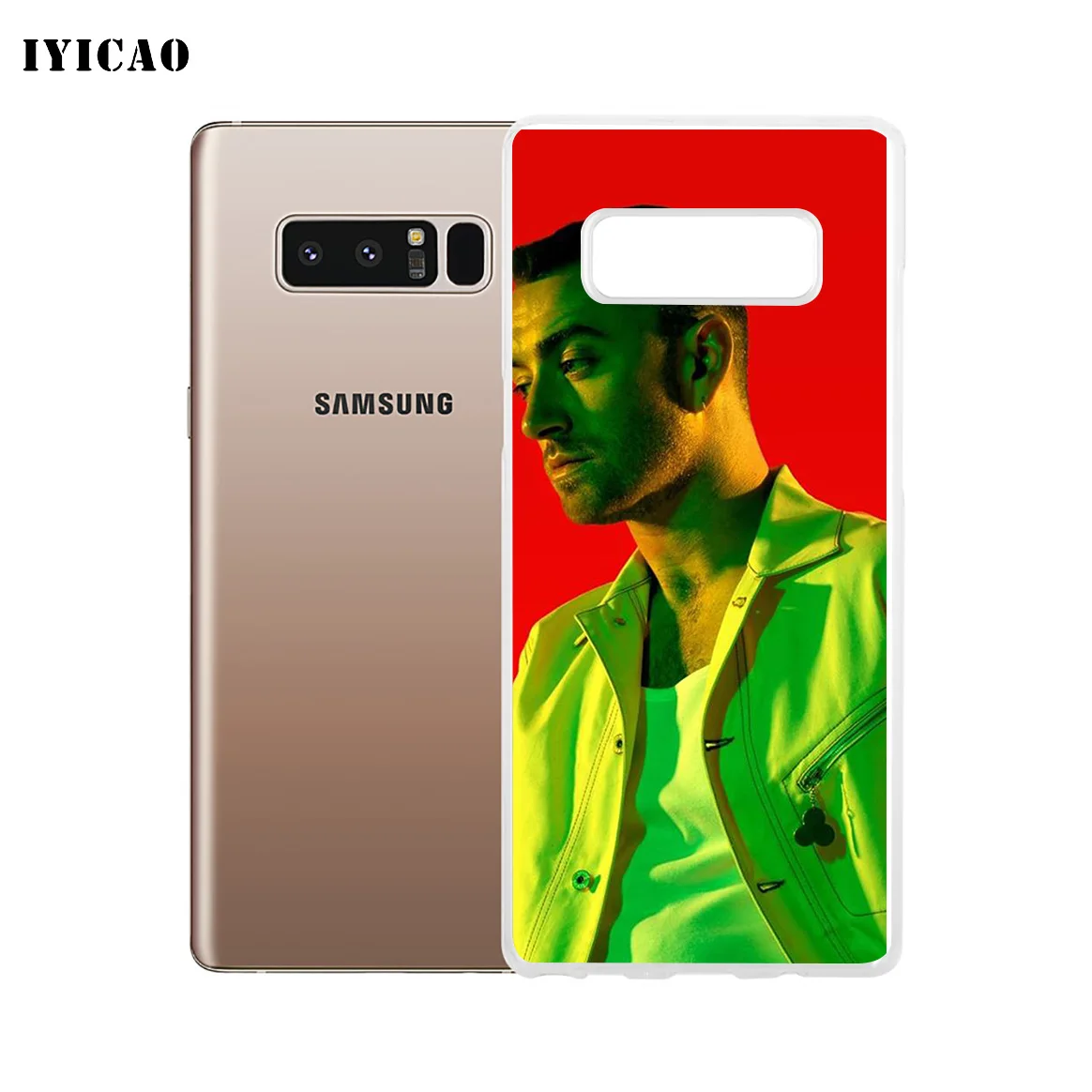 IYICAO Sam Smith Soft Silicone Phone Case for Samsung A5 A6 Plus A7 A8 A9 J3 J5 J7 Note 8 9 TPU Cover | Мобильные телефоны и