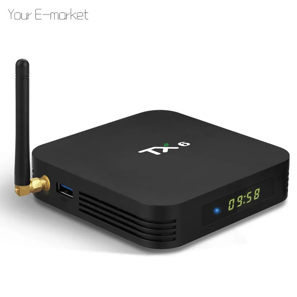 Tanix TX6 Android 9 0 ТВ коробка смарт телевидение IPTV Декодер каналов кабельного