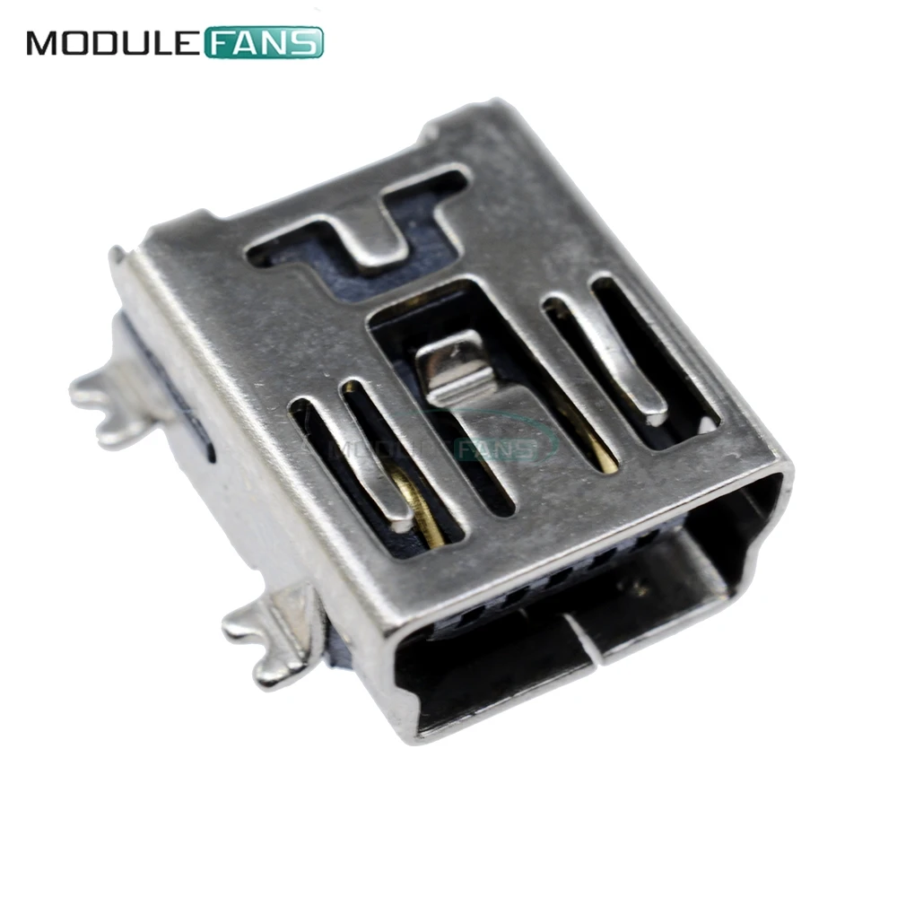 20 шт. DIY Mini USB SMD 5 контактное гнездо B разъем|Интегральные схемы| |