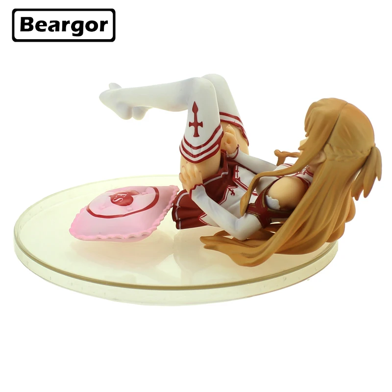 Бесплатная доставка 3 &quotSword Art Online S.A.O аниме Юки Асуна лежа вер. 1/8 масштаб в