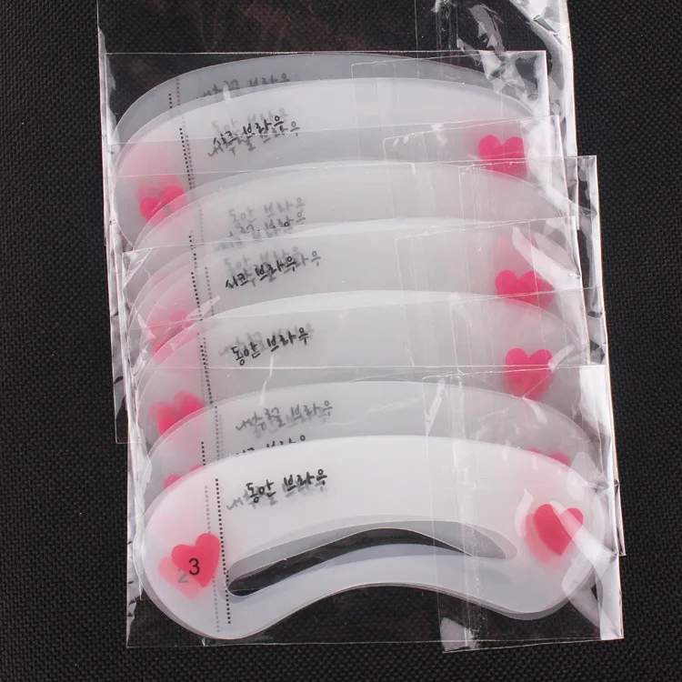 Быстрые направляющие для рисования многоразовые бровей трафаретные карандаши