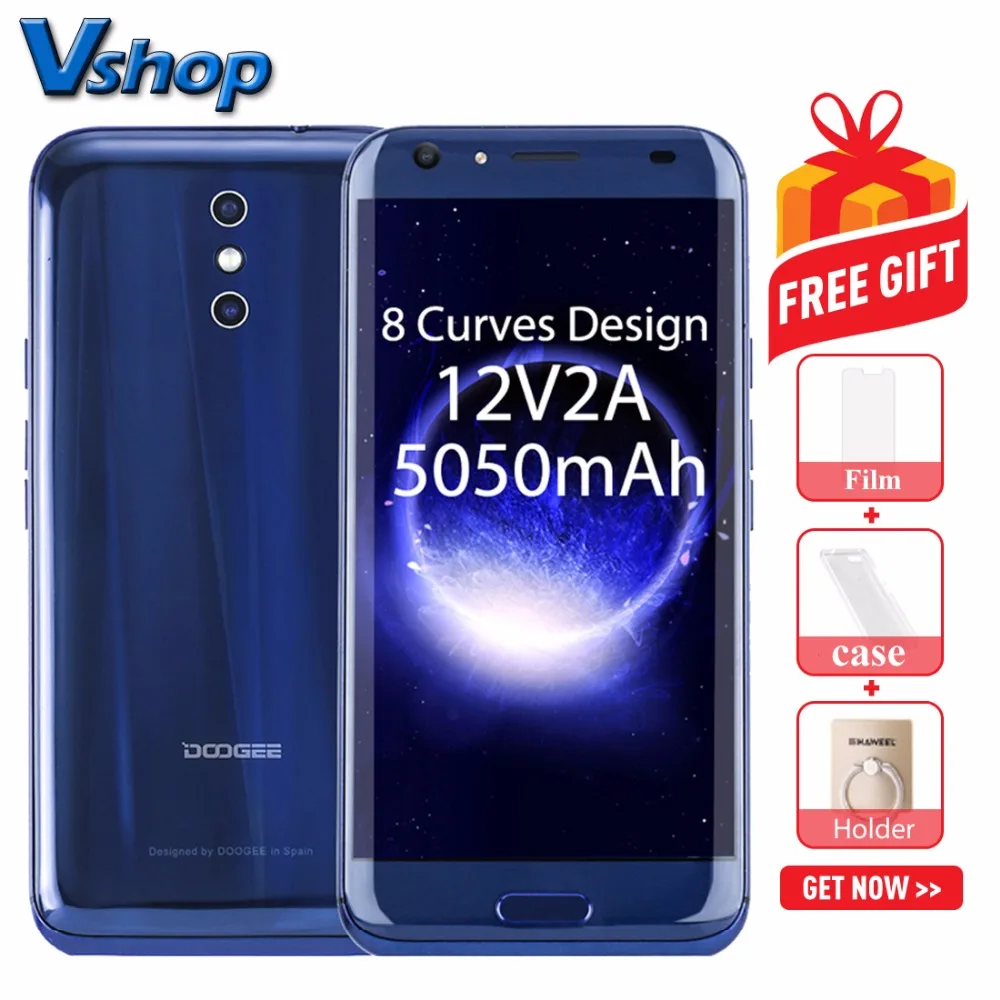DOOGEE BL5000 двойной 13.0MP Камера Мобильный телефон 5 дюймов fhd mtk6750t восемь ядер 4G B