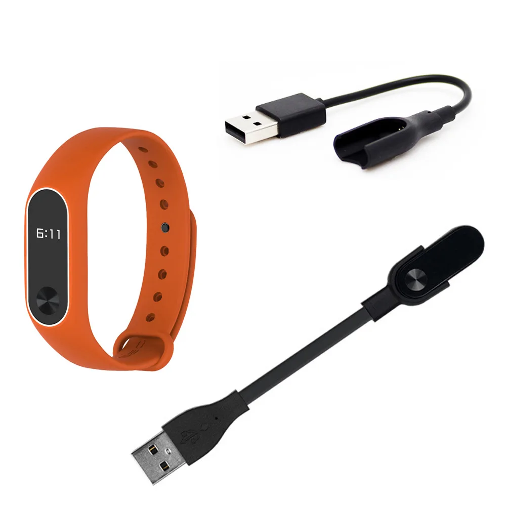 Сменный usb-кабель для зарядного устройства провод Xiao mi Xio браслет miband 2 II 2nd Gen Band2