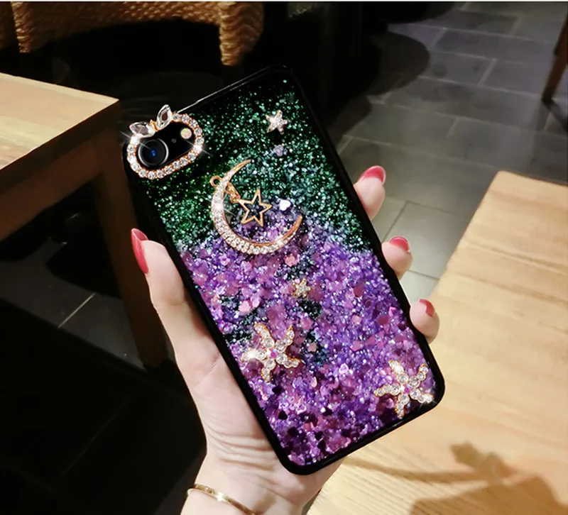 LaMaDiaa для iphoneXS MAX XR 6 7 8 Plus 11 12 Pro Роскошный Бриллиантовый чехол с морскими звездами