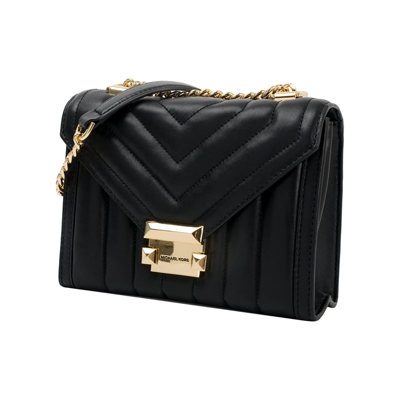 Маленькая Стеганая Кожаная Сумка-трансформер на плечо MICHAEL KORS Whitney 30F8GXIL1T | Багаж и