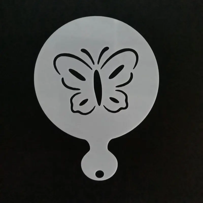 4 шт. Пасхальный кофе латте капучино Бариста трафареты пластиковый торт кекс